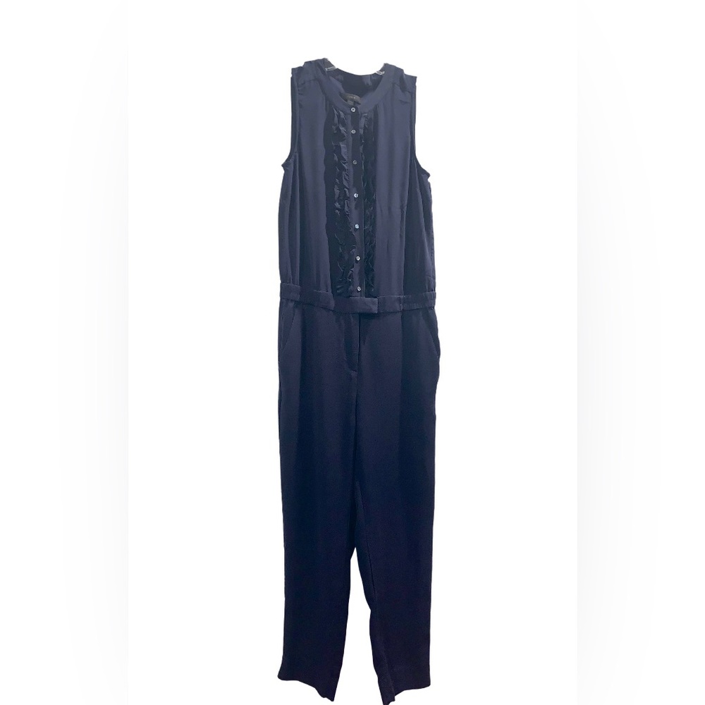 J CREW SILK LINEN Dressy jumpsuit women’s size 2